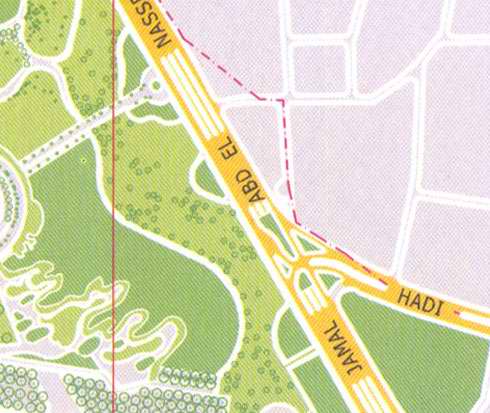 Maps of Beirut Location address: Jamal abd el  Nasser, Hadi roads