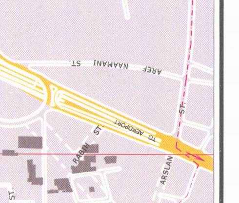 Maps of Beirut Location address: to aeroport, Aref Naamani, Rabih st, Arslan st