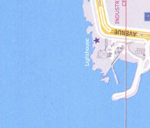 Maps of Beirut and Lebanon, address Lighthouse