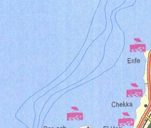 Maps of Lebanon, Location and address, enfe, chekka