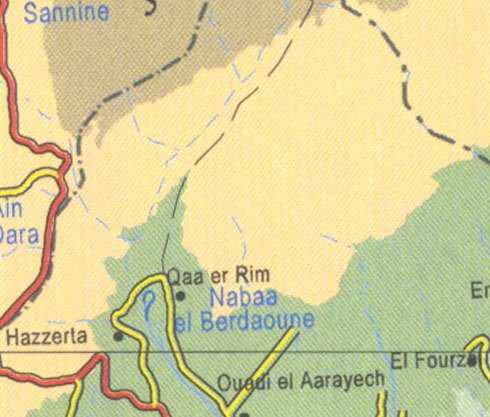 Maps of Lebanon, Location and address, hazzerta, qaa er rim, nabaa el berdaoune, sannine