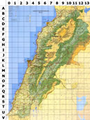 Discover full details Map of Lebanon!