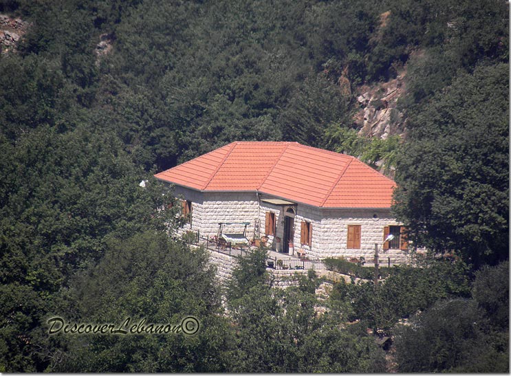 House nestled in Chahtoul