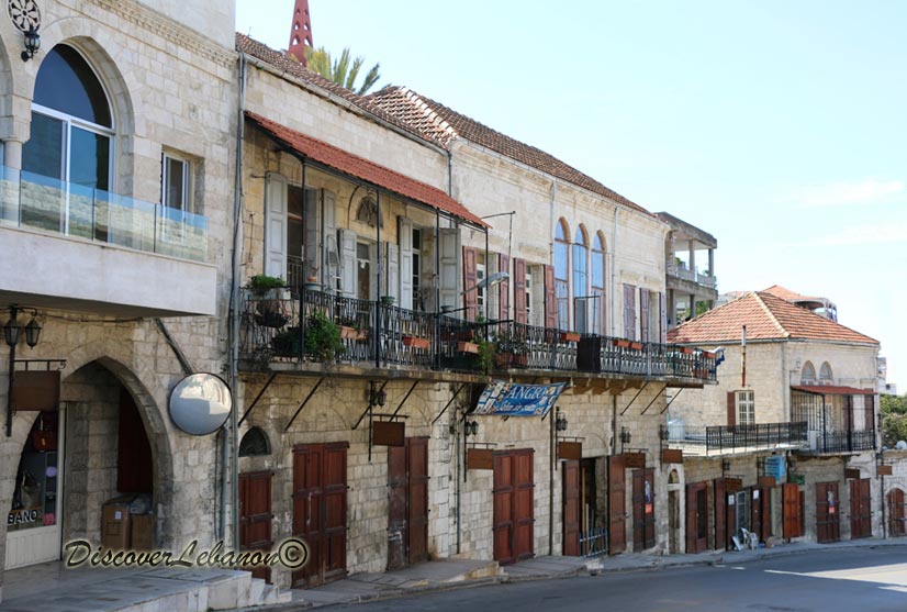 Ghazir old houses and souk