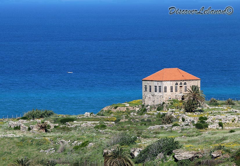 Old house sea Jbeil Byblos