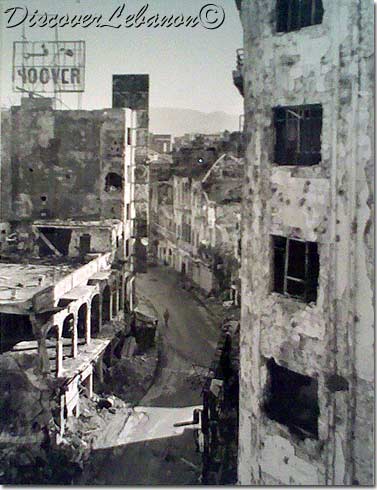 Destruction ruin Beirut
