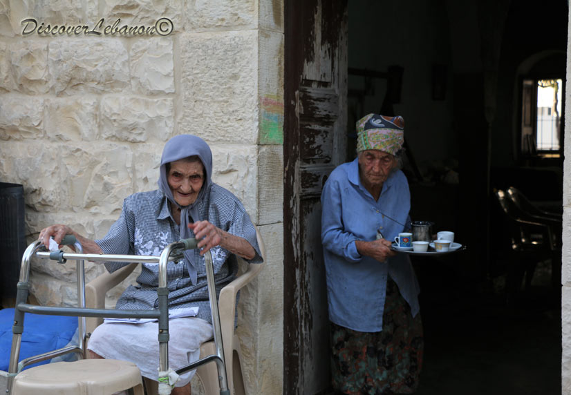 Old Lady Lebanese coffee