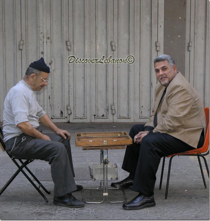 Backgammon Lebanese players