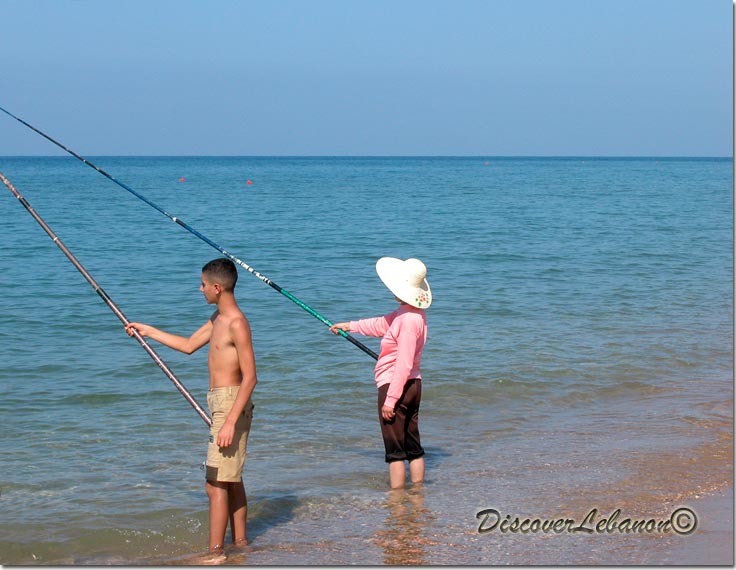 Fishing in Damour