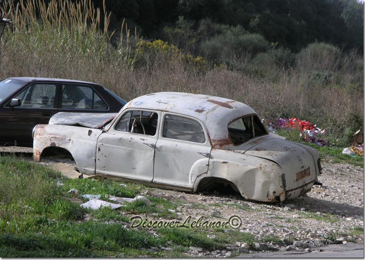 Old mercedes car
