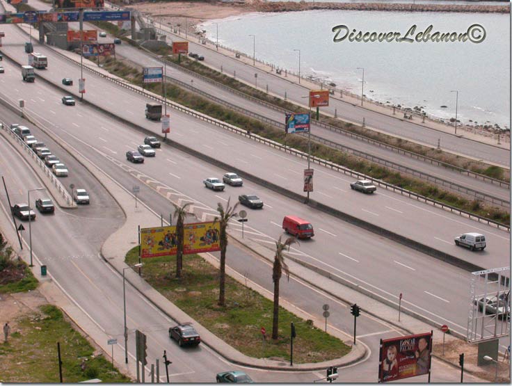 Roads in Dbayeh