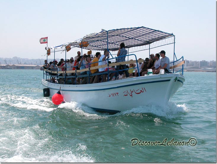 Boat sailing Tripoli