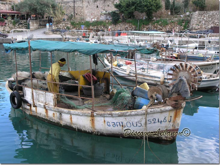 Boat, fisherman Byblos