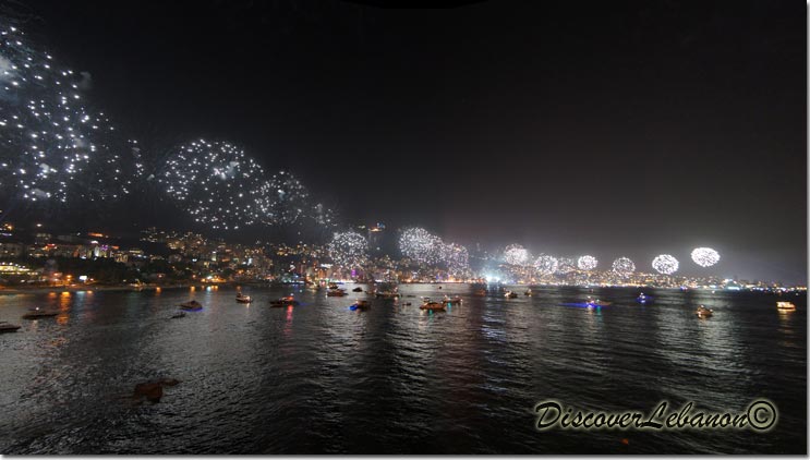 Jounieh fireworks