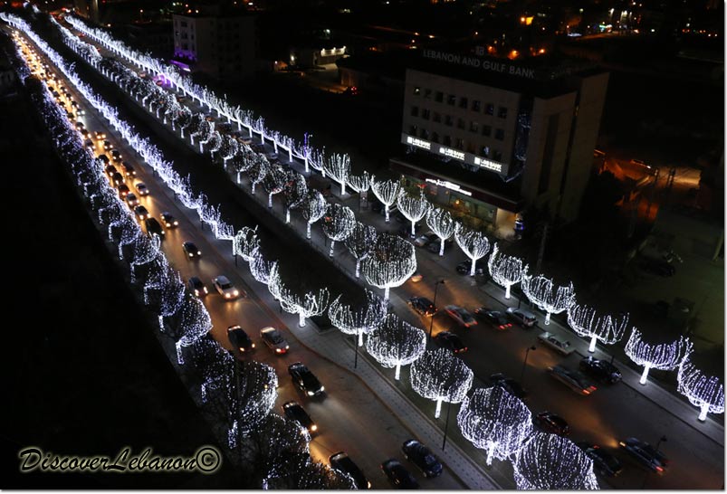 Decoration of Christmas, Zahle