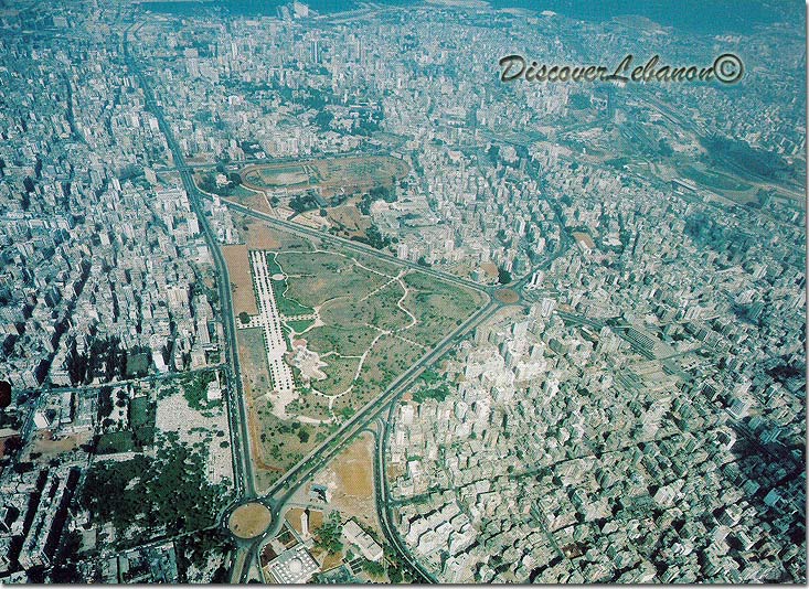 Horsh Beirut aerial