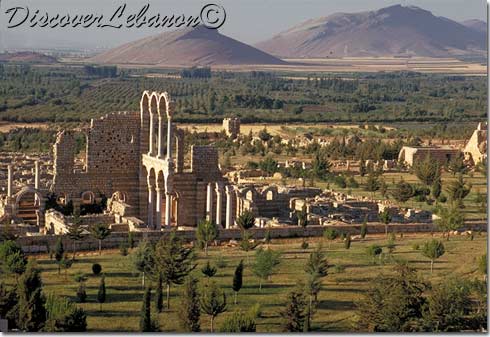 Anjar Omayad ruins