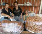 Selling Arabic sweets