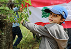 Lebanese boy Flag