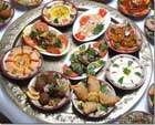 Lebanese plates cuisine