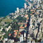 American University of Beirut aerial view