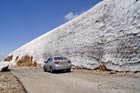 Wall of snow in Dahr el Kadib