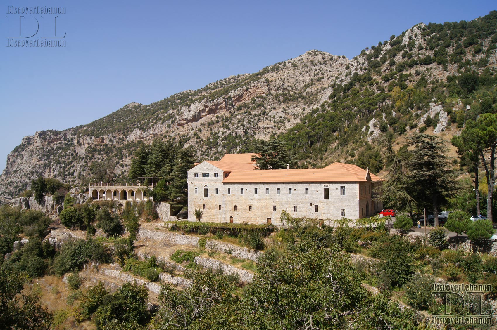 Houb monastery Tannourine north Lebanon
