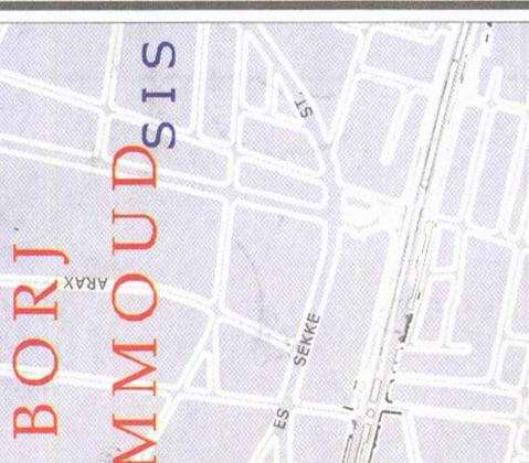 Maps of Beirut Location and address in Beirut: Borj Hammoud Arax