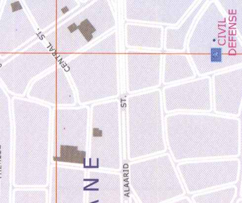 Maps of Beirut Location address: civil defense, alaarid central street