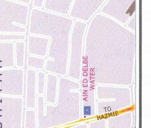 Maps of Beirut Location address: Ain ed delbe water, to hazmi�