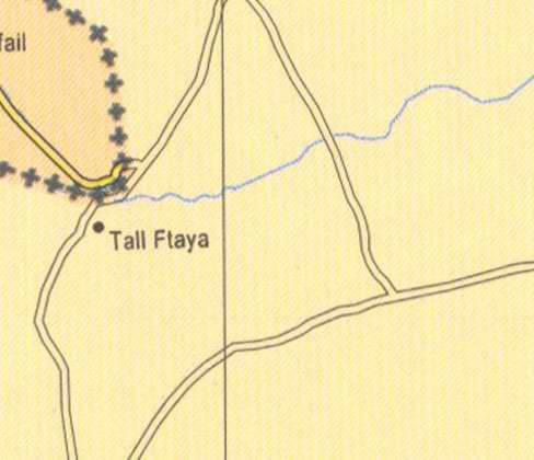 Maps of Lebanon, Location and address, tall ftaya
