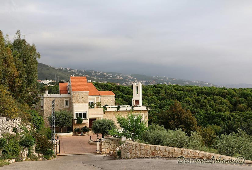 Green and house in Edde