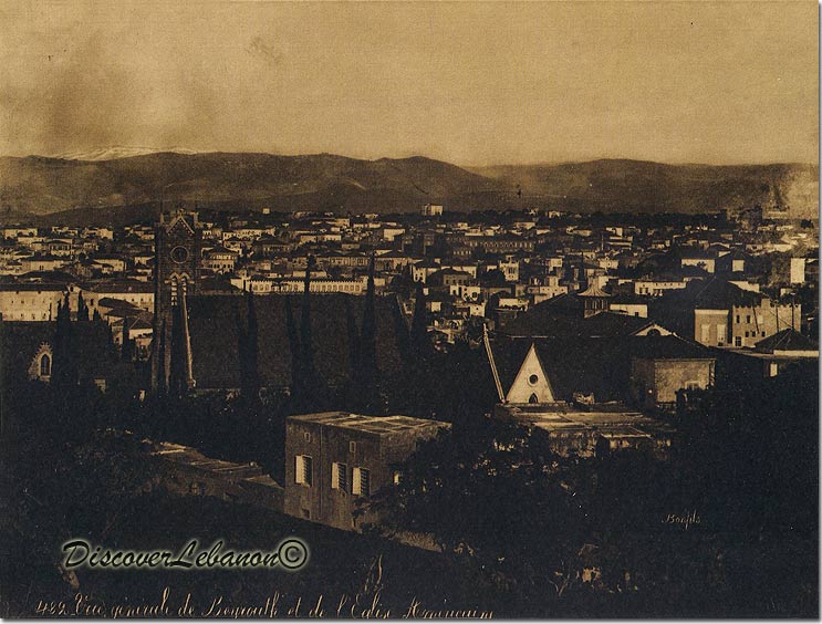 Beyrouth et Eglise des Capucins