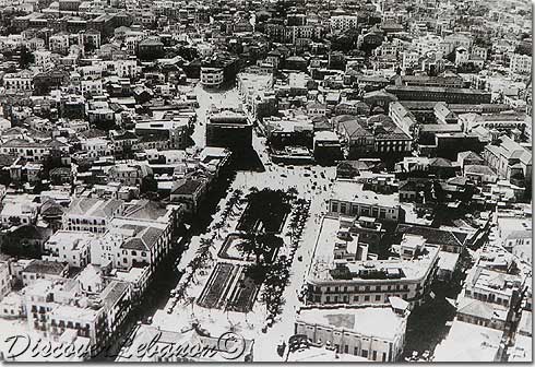 Beirut, place martyrs