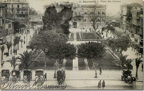 Beirut, place canons