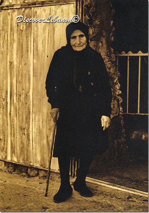 Old woman by Bonfils