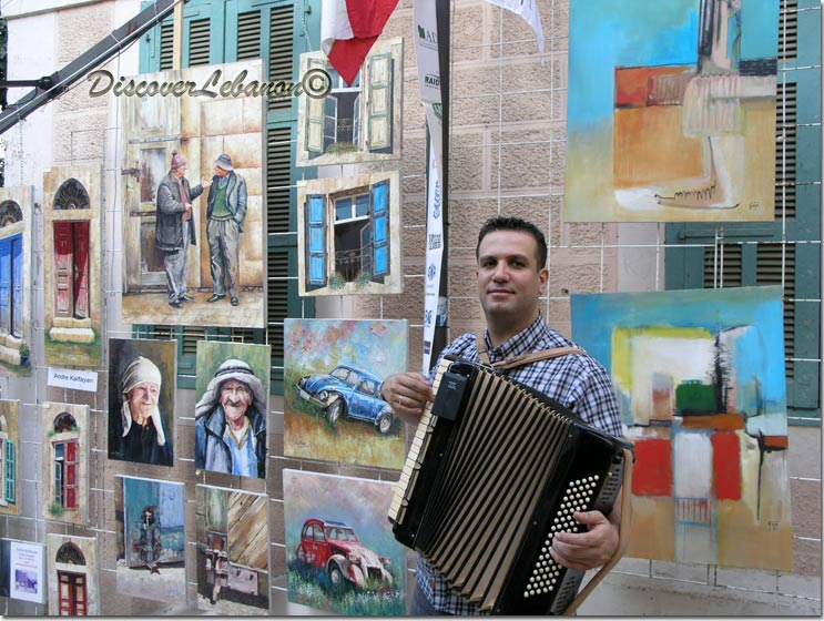 Saint-Nicolas Stairs in Gemmayze