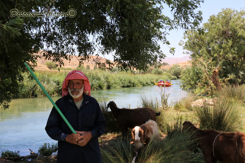 Shepherd Orontes river