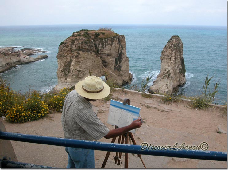Painting Pigeons Grotto
