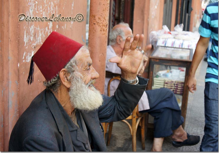 Tarbouch making his speech