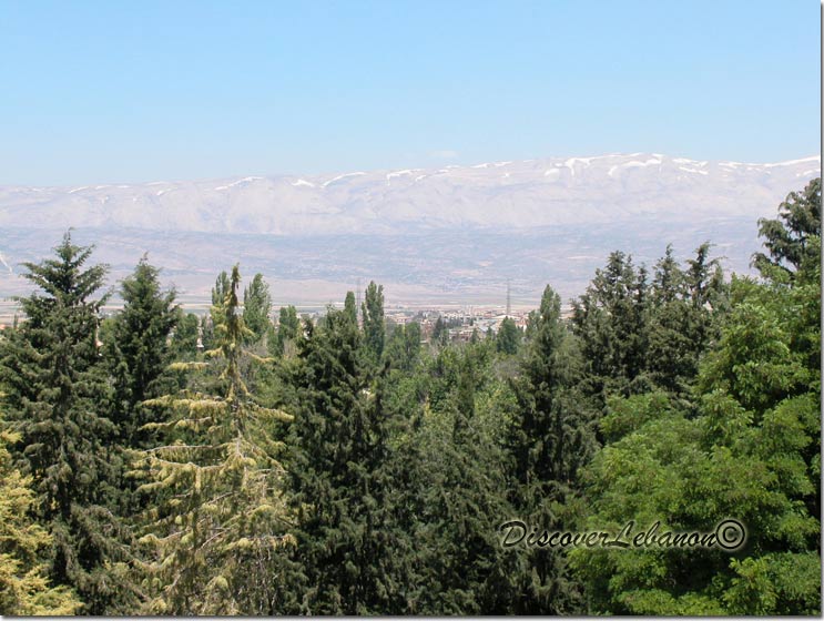 View of Beqaa: Baalbek