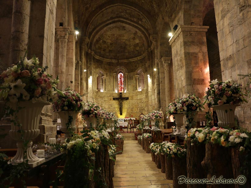 Church Saint Jean-Marc Jbeil wedding