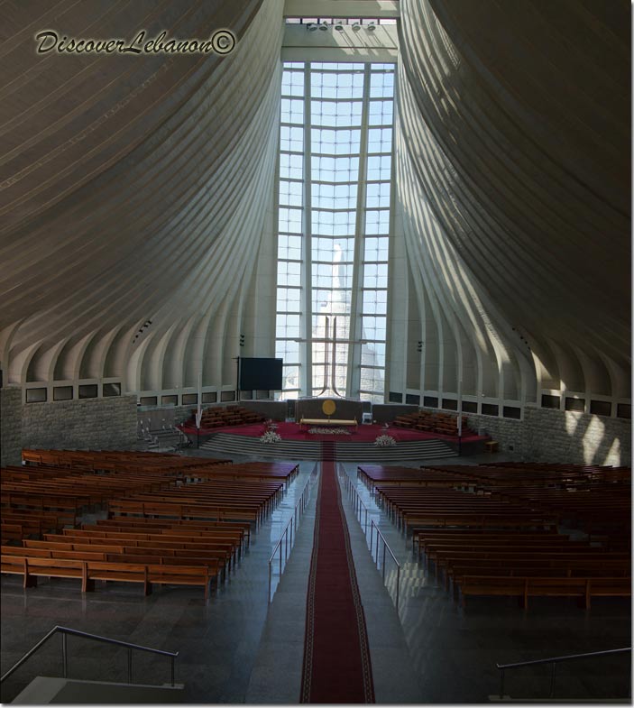 Interior Harissa Cathedral