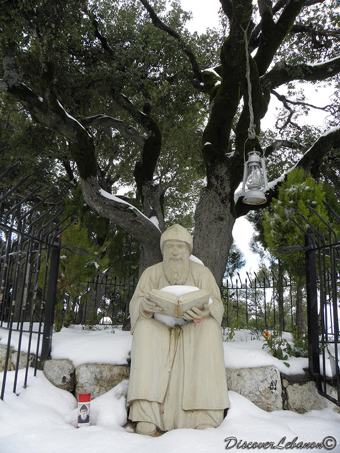 Saint Charbel Statue
