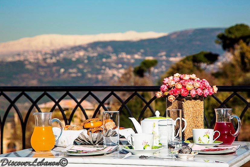 Sannine from Bhamdoun