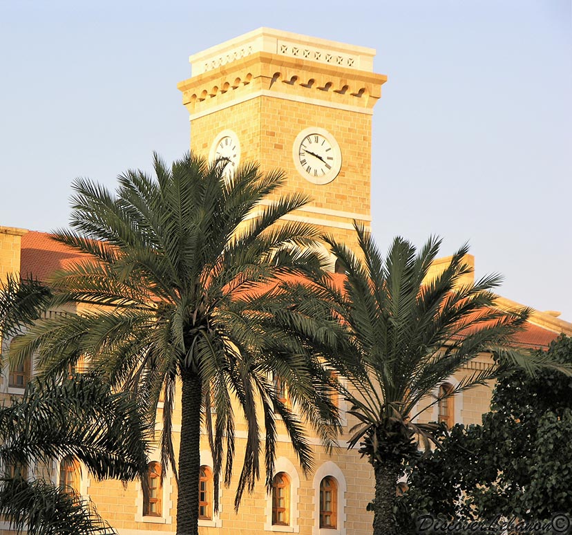 AUB tower clock