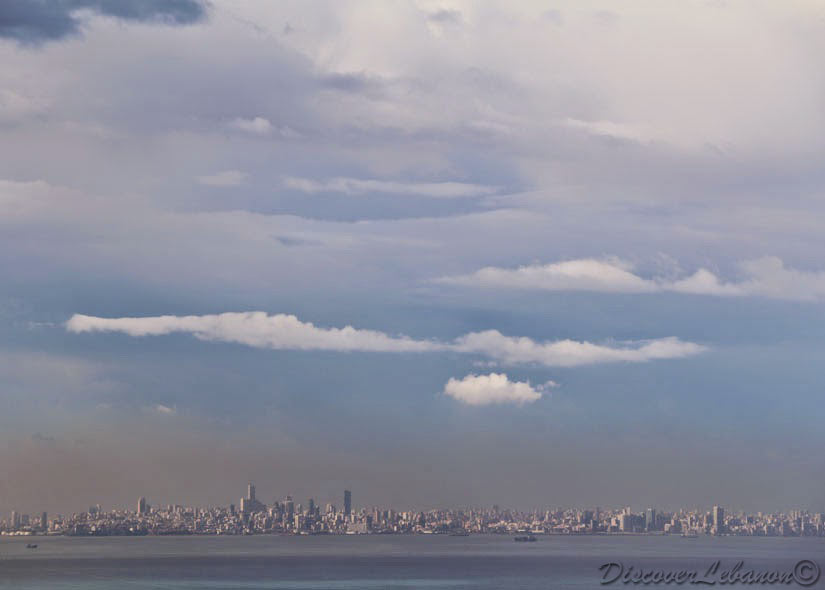 Panorama over Beirut