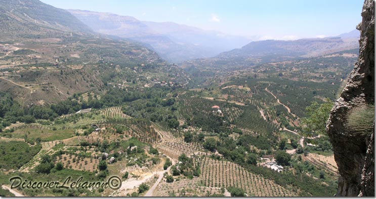 Panorama in Akoura