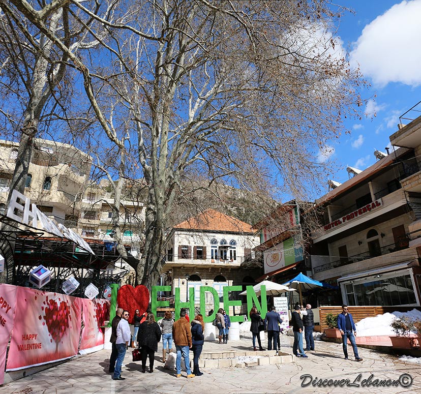 Valentine at Ehden square