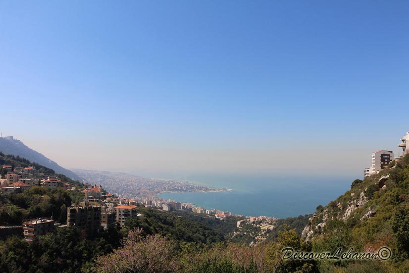 Bay Jounieh from Ghazir